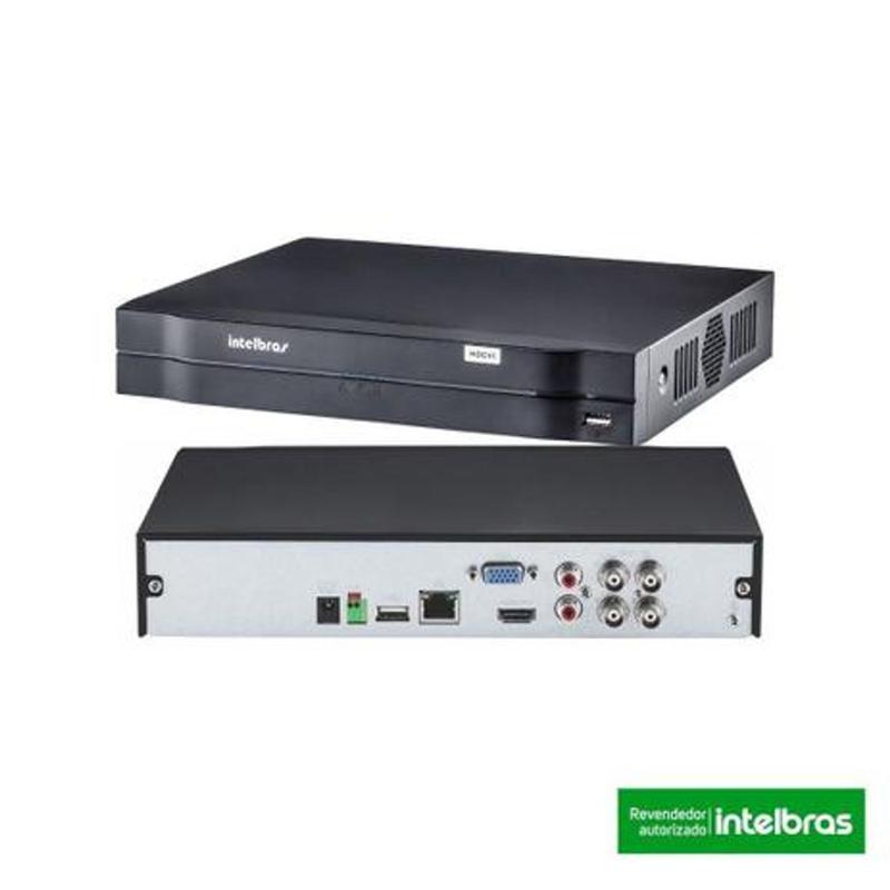 DVR Multi HD 5 em 1 Intelbras MHDX até 5 câmeras - Gravador de